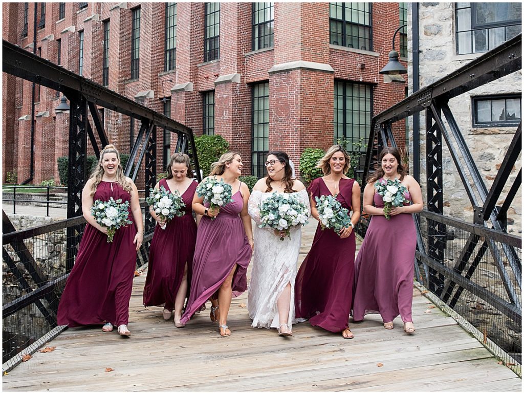 Bridesmaids photos Rhode Island wedding