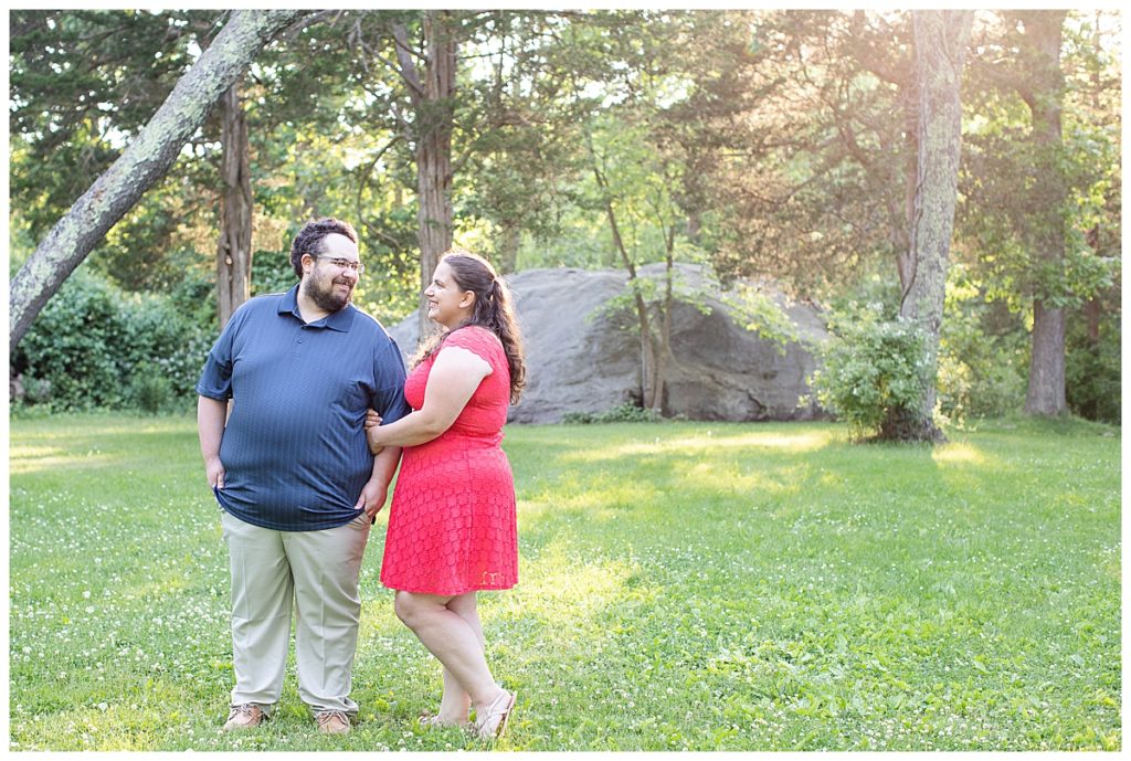 Herring Run summer engagement session in Pembroke, MA