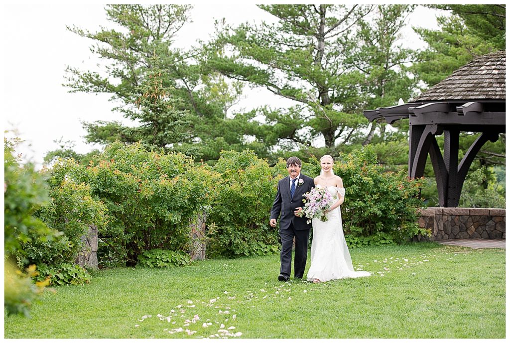 Castle in the Clouds wedding ceremony