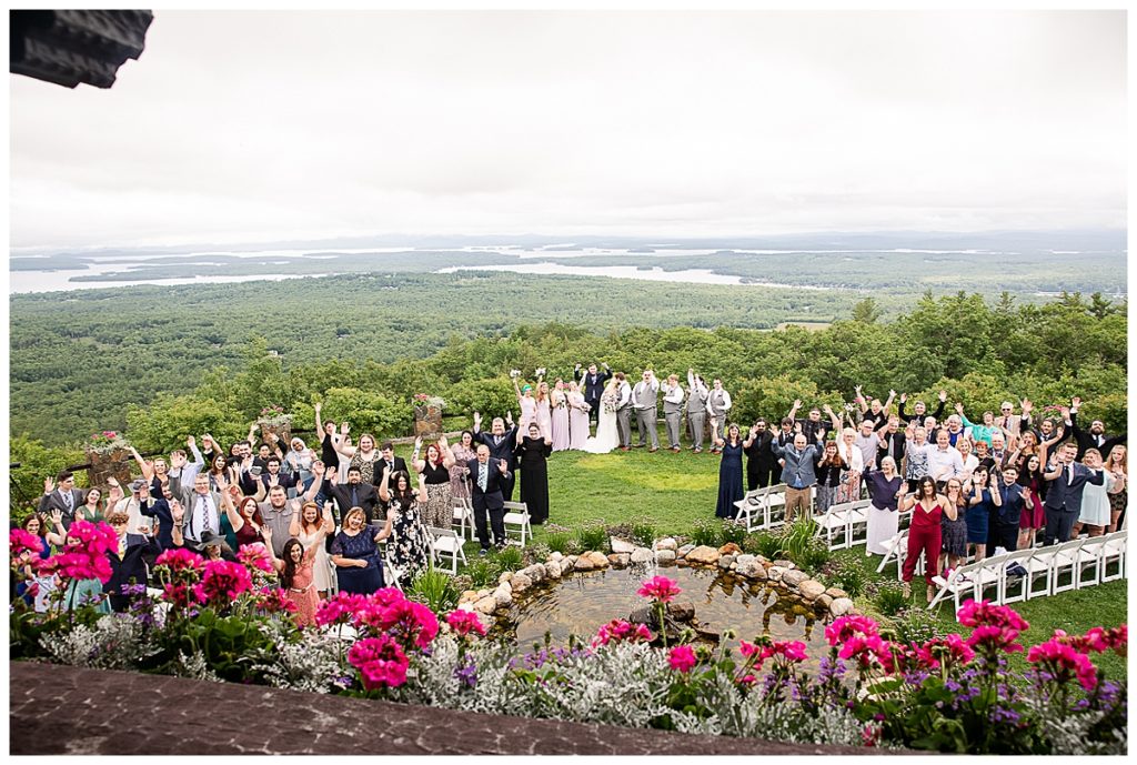 Castle in the Clouds wedding ceremony