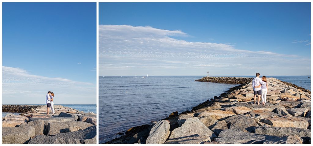 Scituate Lighthouse engagement session