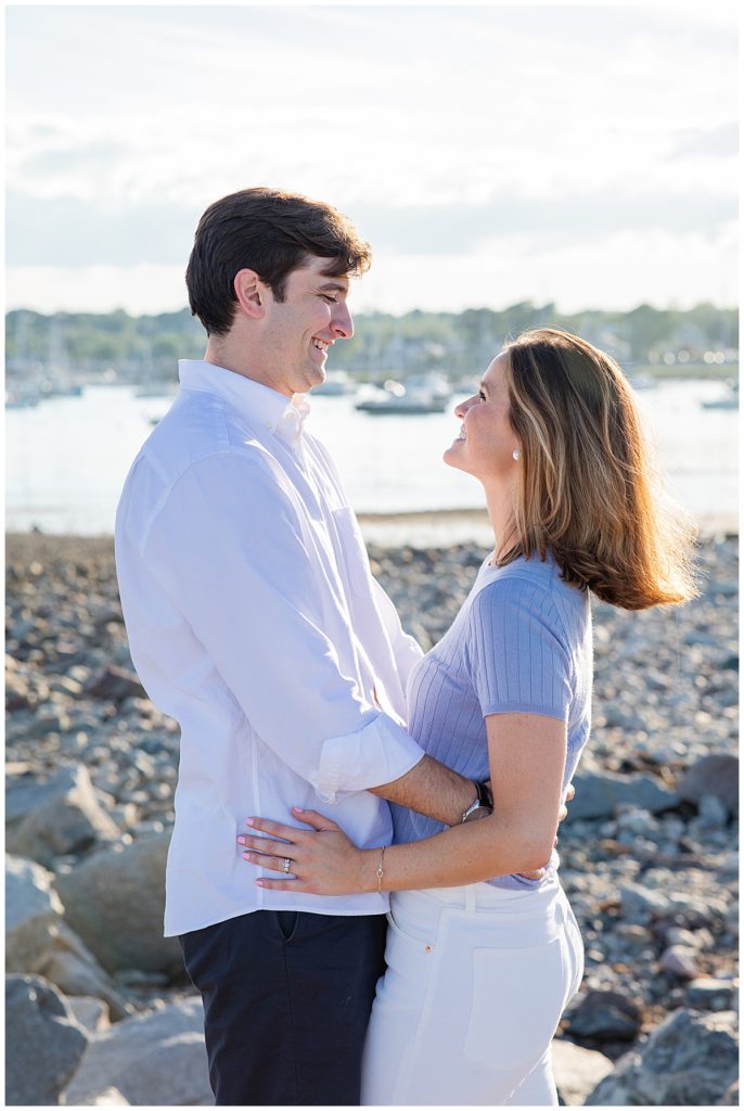 Scituate Lighthouse engagement session