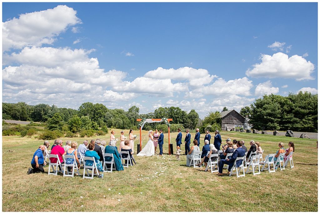 Summer Connecticut Wedding at East Granby Historical Society