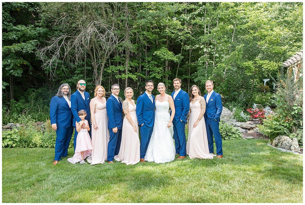 Summer Connecticut Wedding Reception at Crystal Peak