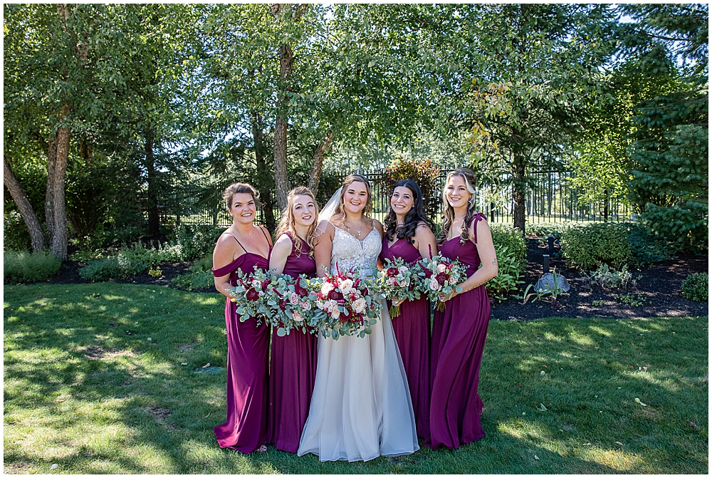 Atkinson Country Club wedding in the fall