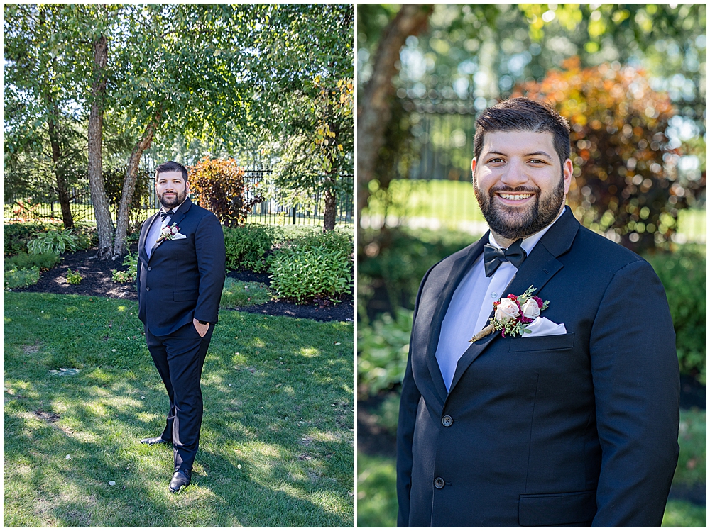 Atkinson Country Club wedding in the fall
