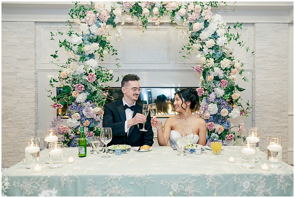 Grand View Mendon winter wedding