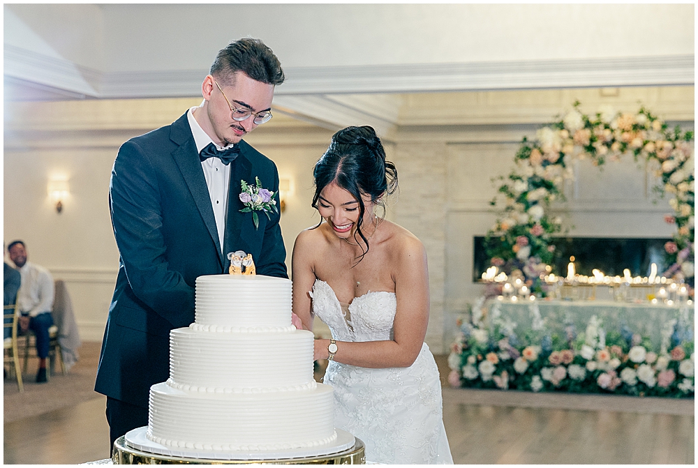 Grand View Mendon winter wedding