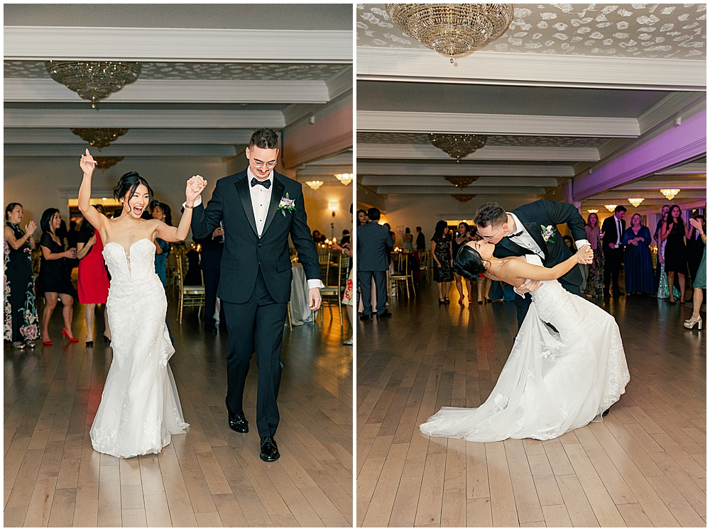 Grand View Mendon winter wedding